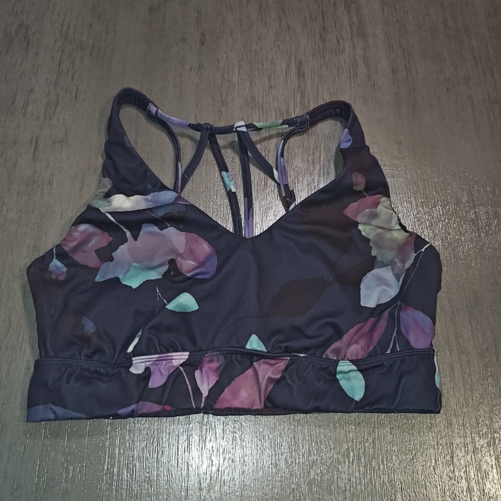 All in Motion Women's Light Support Multi-strap Longline Sports‎ Bra In Size...
